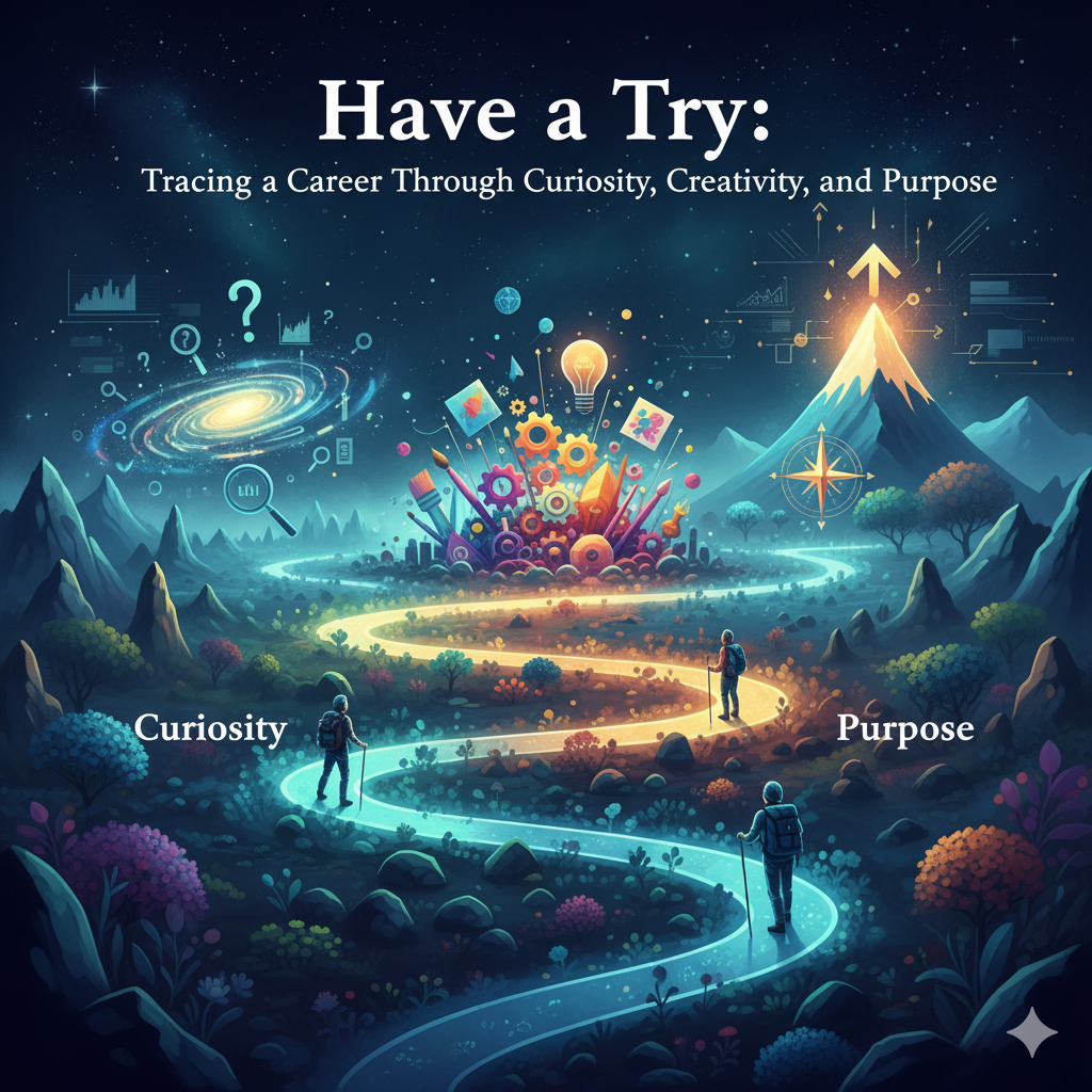 Have a Try: Tracing a Career Through Curiosity, Creativity, and Purpose