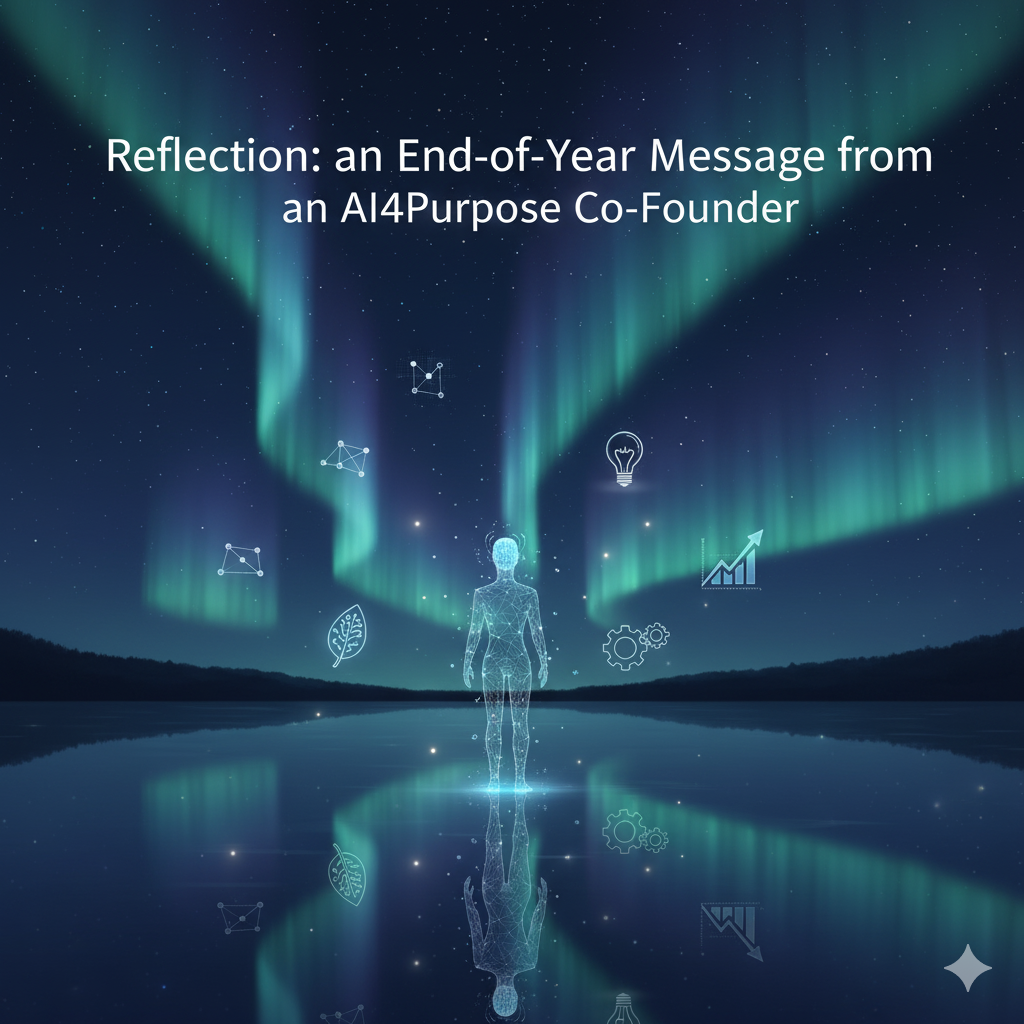Reflection: an End-of-Year Message from an AI4Purpose Co-Founder